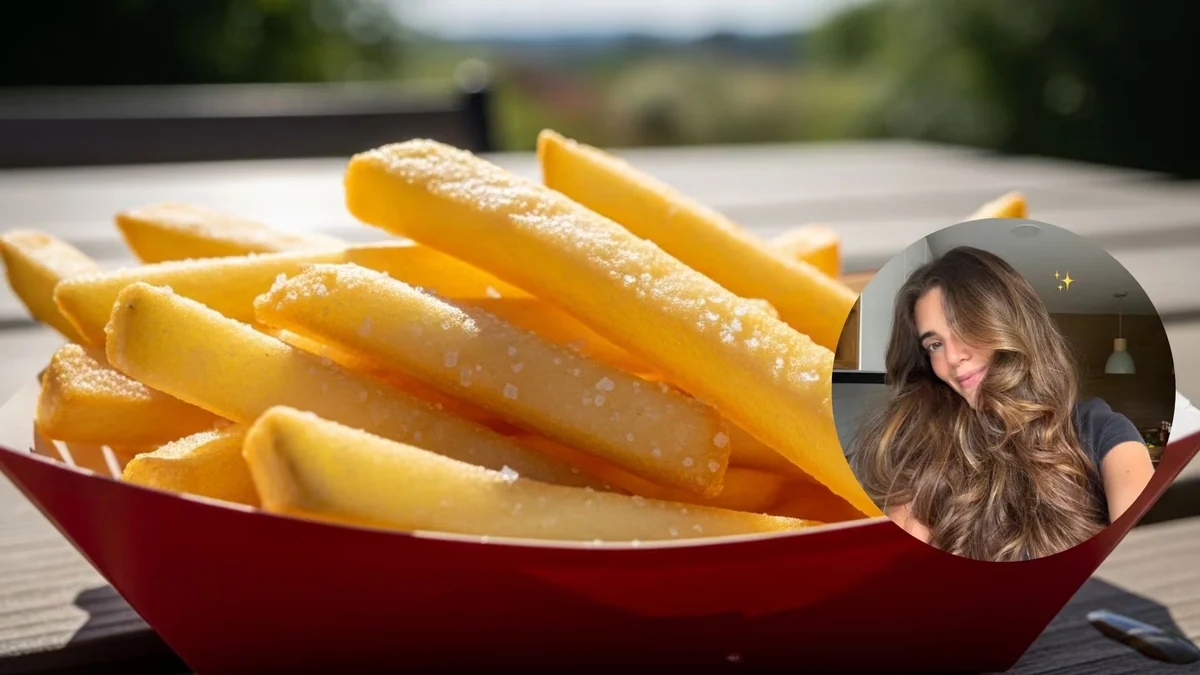 Influenciadora colombiana reveló su receta para preparar papas a la francesa “más saludables”: “Mejores que las de demasiados restaurantes”