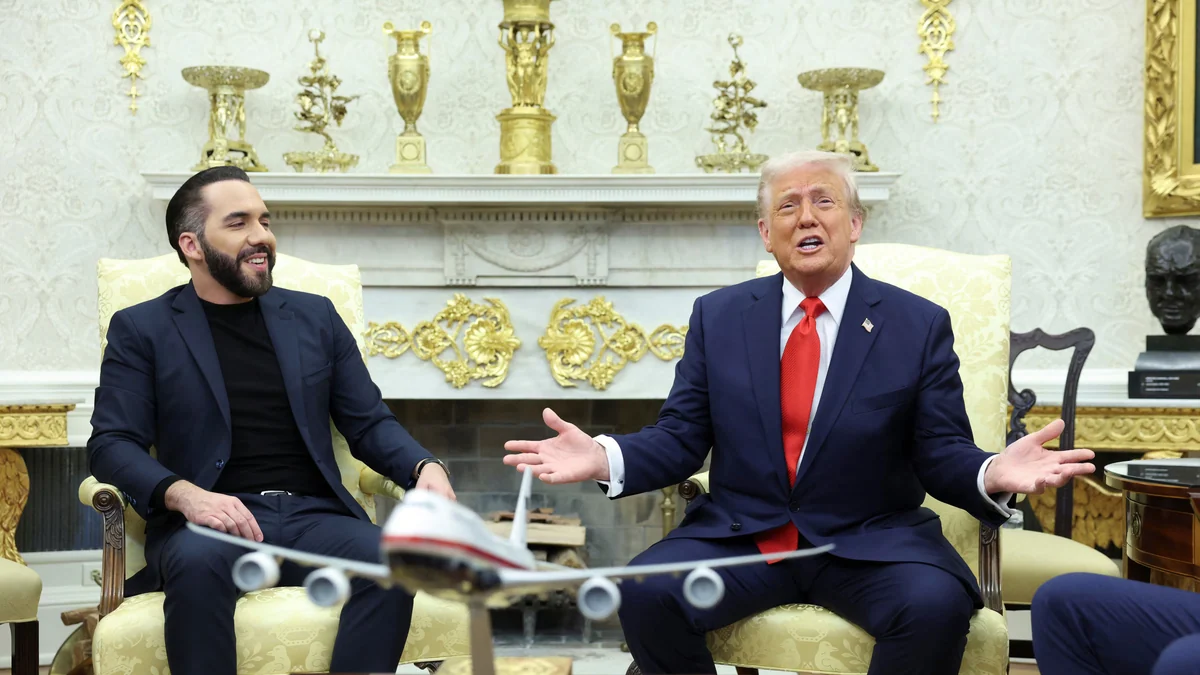 El presidente Trump recibirá a Nayib Bukele en la Casa Blanca