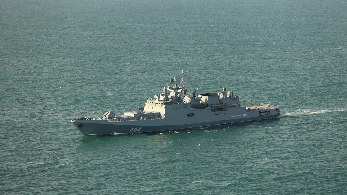 El Reino Unido investiga posibles disparos de una fragata rusa contra un yate británico
