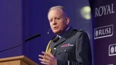 UK in most dangerous period I've known, military chief says