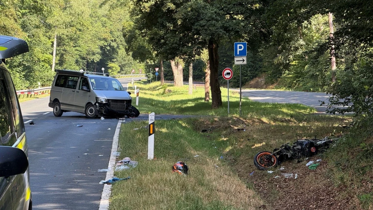 Oberursel: Zwei Männer nach Motorradunfall gestorben