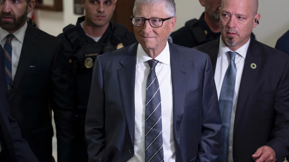 Bill Gates declara al Congreso que Epstein intentó usar sus infidelidades para presionarle