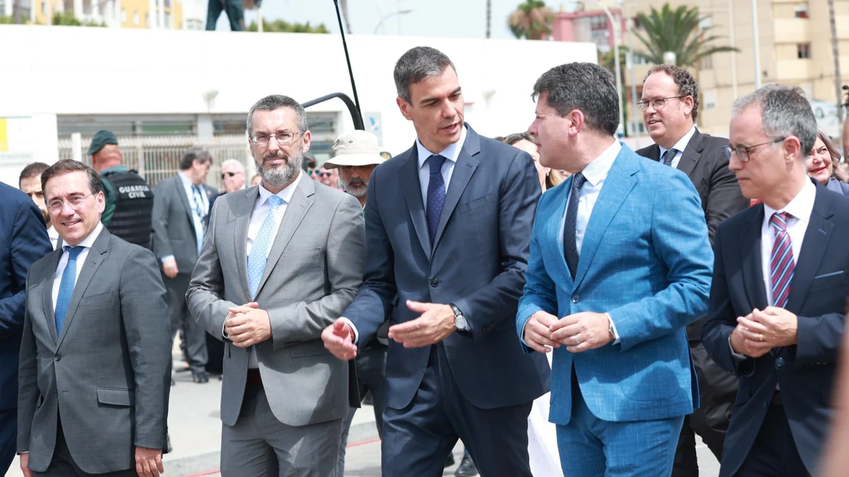 Sánchez tras la desaparición de la Verja de Gibraltar: “Las columnas de Hércules son una puerta al futuro compartido”