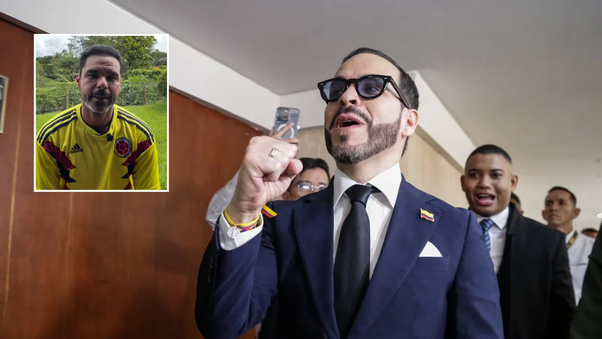 El extenista Alejandro Falla se puso la camiseta de la selección Colombia en apoyo a Abelardo de la Espriella: “Firme por la patria”