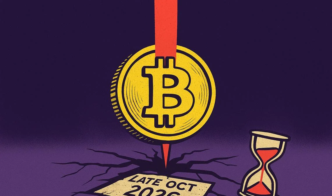 Bitcoin a -51%: il ciclo ribassista può davvero finire a ottobre 2026?