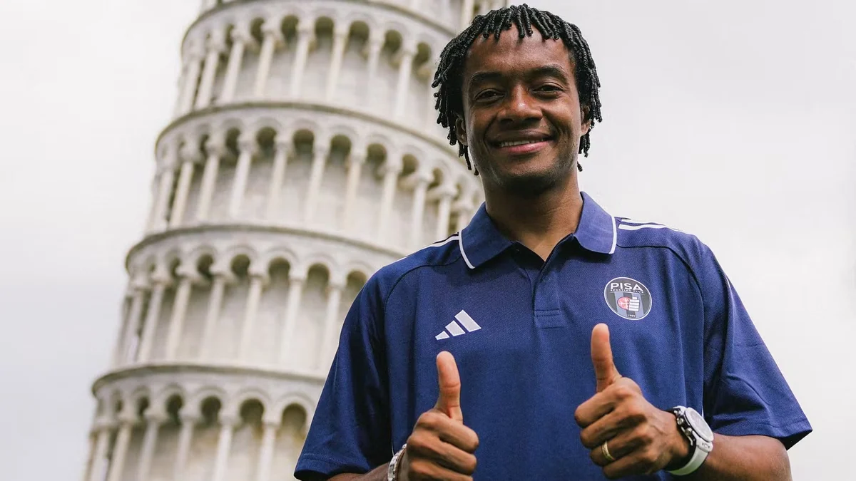 Juan Guillermo Cuadrado se despidió del Pisa de Italia y podría regresar al fútbol profesional colombiano: estas serían las opciones