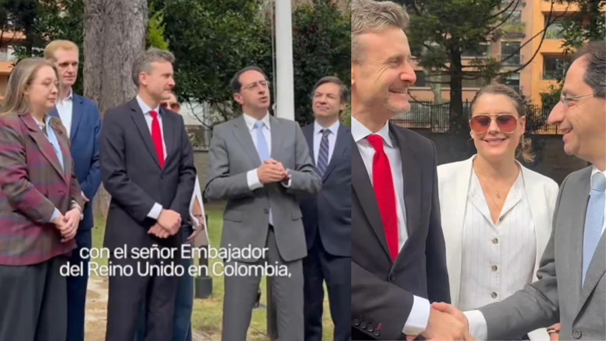 Estos fueron los temas tratados durante la reunión del vicepresidente electo, José Manuel Restrepo, y el embajador de Reino Unido, George Hodgson