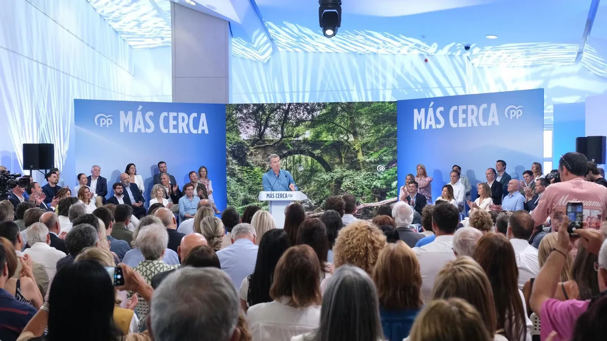 El PP arranca en Santiago su camino hacia a las municipales: "Ganar, ganar, ganar y volver a ganar"