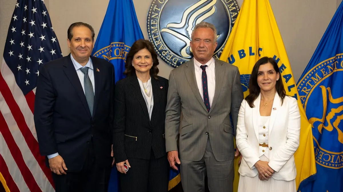Gabinete de Salud dominicano busca ampliar la cooperación estratégica con los Estados Unidos