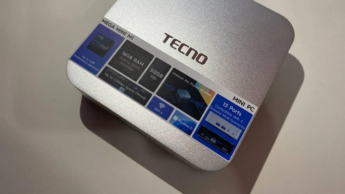 Обзор мини‑ПК TECNO MEGA MINI M1