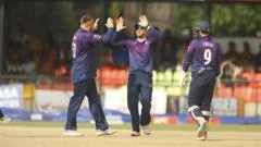 Scotland hold nerve to beat Nepal in rain-affected ODI