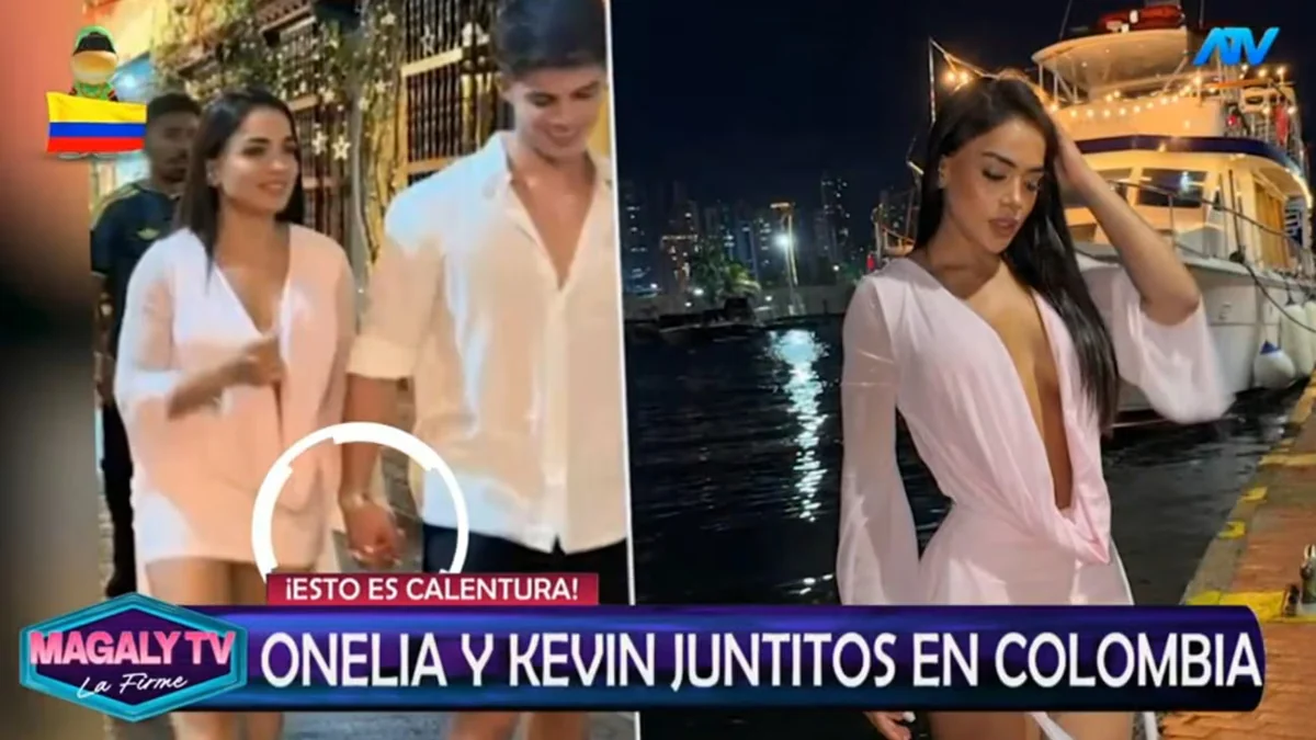 Onelia Molina y Kevin Díaz se hospedaron juntos en exclusiva suite presidencial de Cartagena, pero evitan confirmar romance