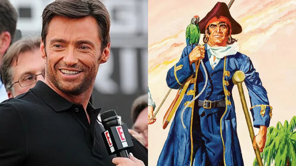 Hugh Jackman se convertirá en el icónico pirata Long John Silver en la próxima película de Ridley Scott