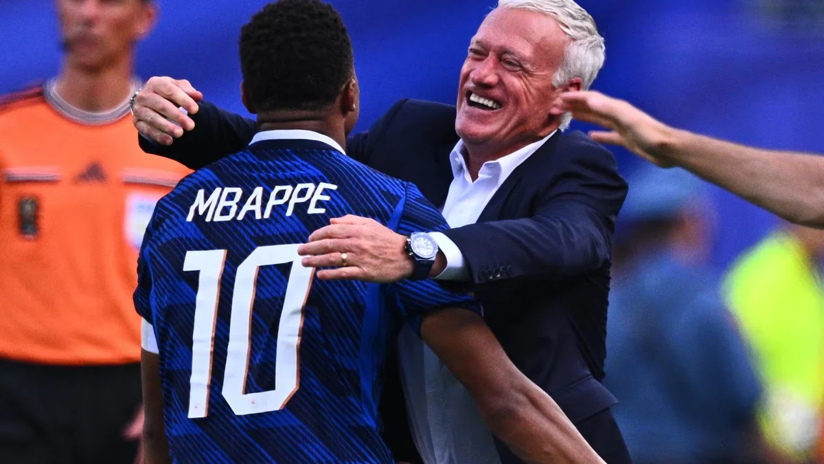 Kylian Mbappé homenajea a Deschamps: "Debimos darte un final mejor, hemos fallado"
