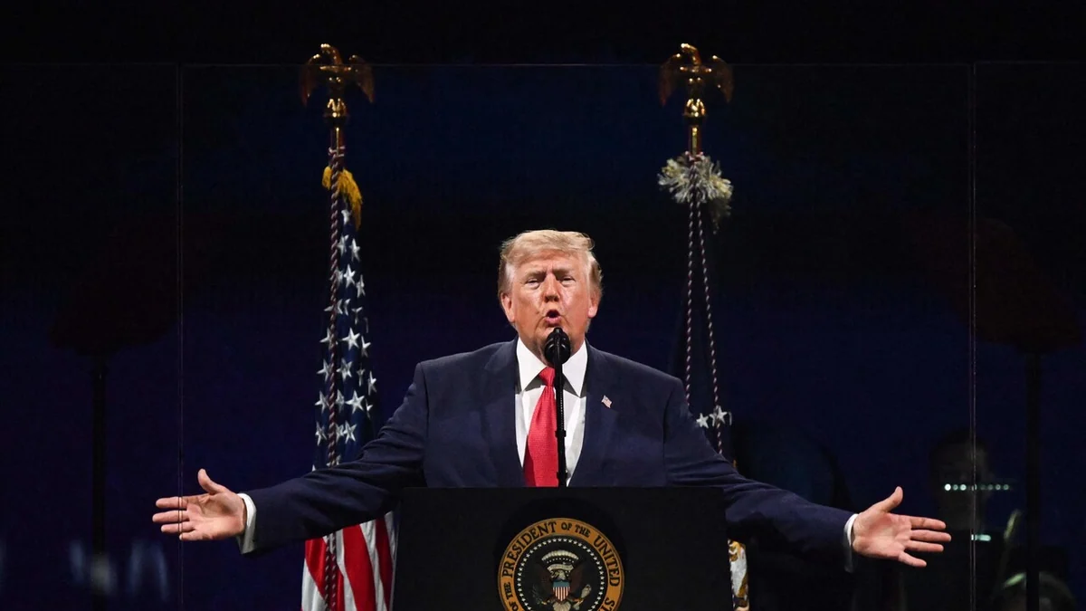 Trump: 'L'America è una nazione di vincenti e oggi stiamo vincendo di nuovo'