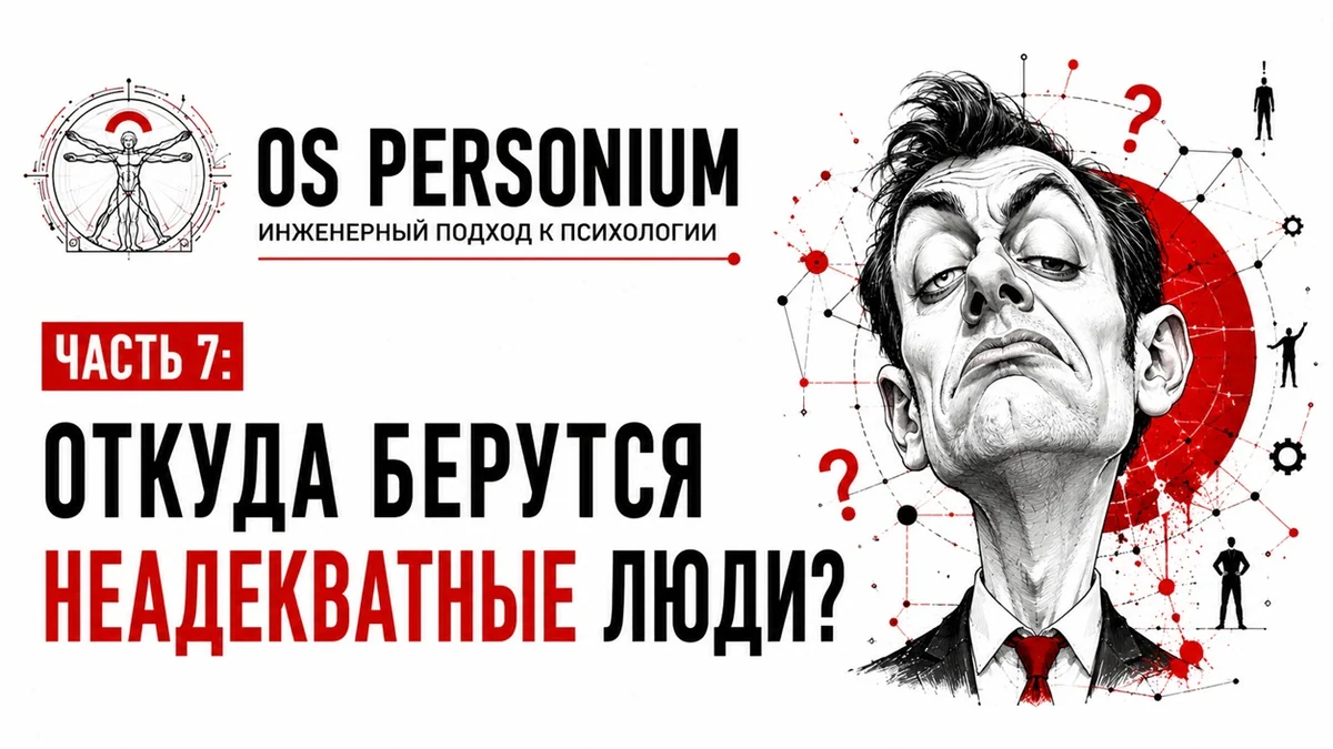 OS Personium: инженерный подход к психологии. Часть 7: Откуда берутся неадекватные люди?