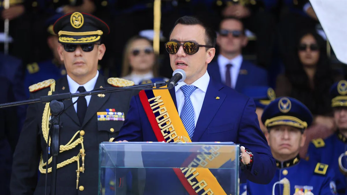 Daniel Noboa oficializa el nuevo Plan Nacional de Seguridad Integral hasta 2029
