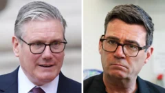 Starmer holds talks with Burnham as he seeks 'orderly' transition