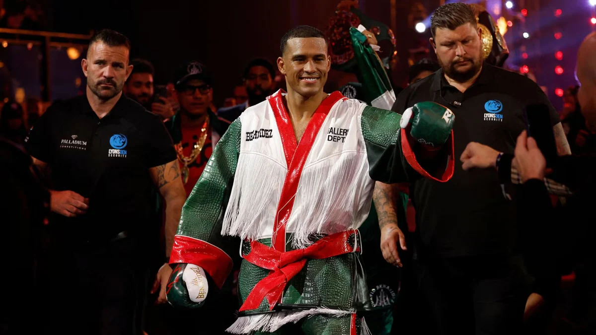 Medallista olímpico revela cómo es hacer sparring con David Benavidez: “Es buenísimo”