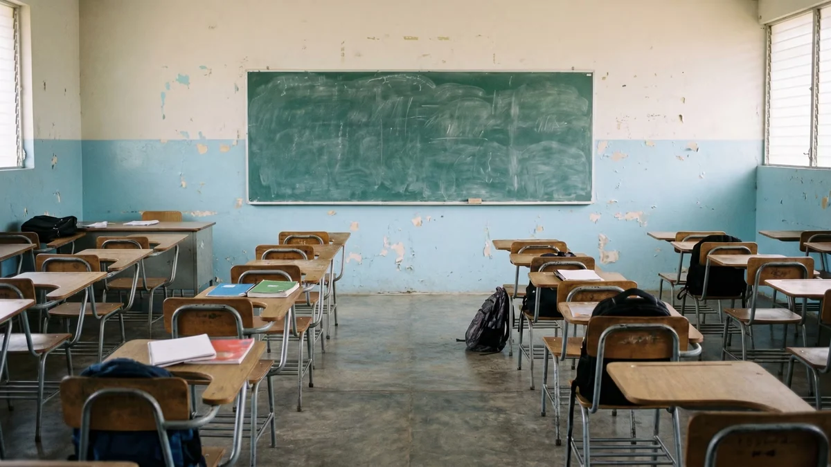 Aulas semivacías: el nuevo paisaje de la escuela argentina