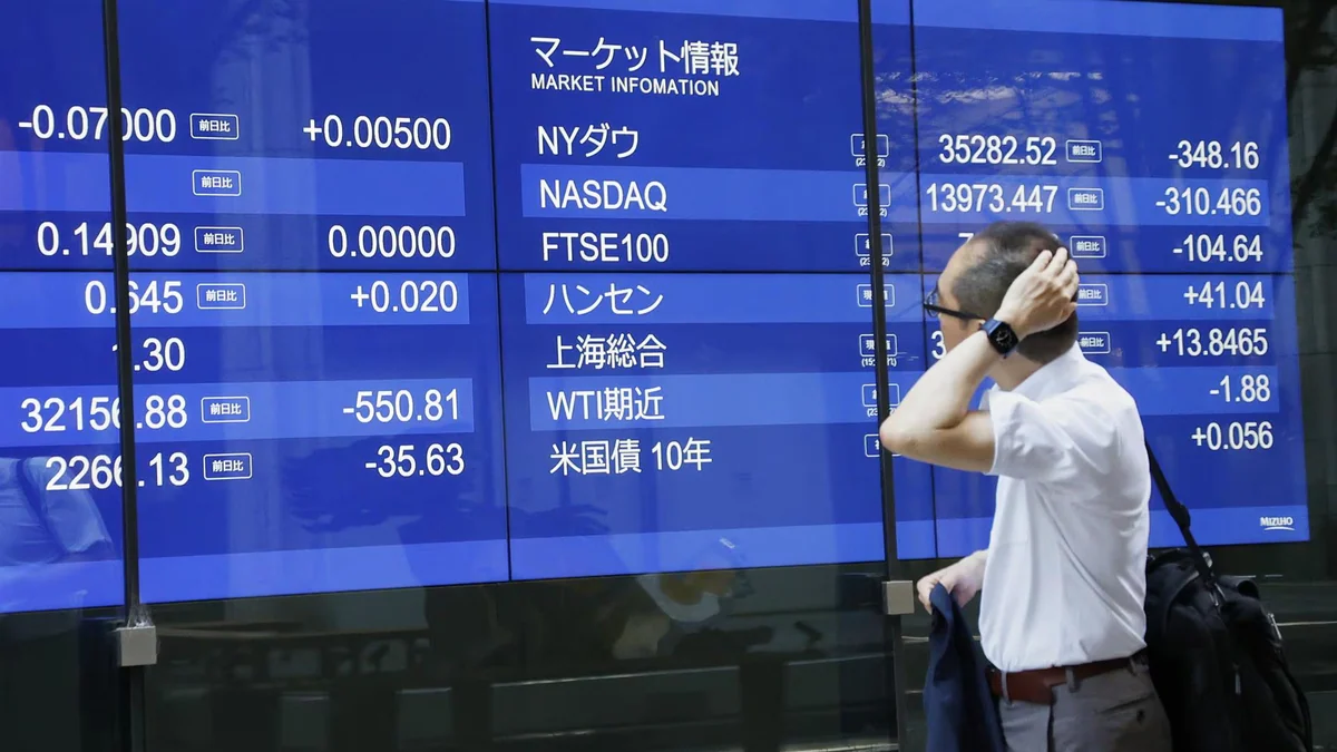 El Nikkei y el Kospi sufren fuertes caídas arrastrados por el desplome tecnológico