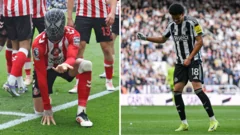 Michael Jackson and Spider-Man – Premier League celebrations take a turn