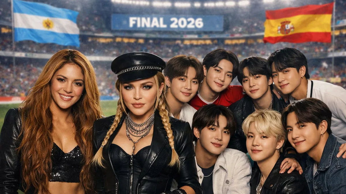 Shakira, BTS, Madonna y más artistas: el show de medio tiempo de la final del Mundial Argentina vs España y cómo verlo en Perú