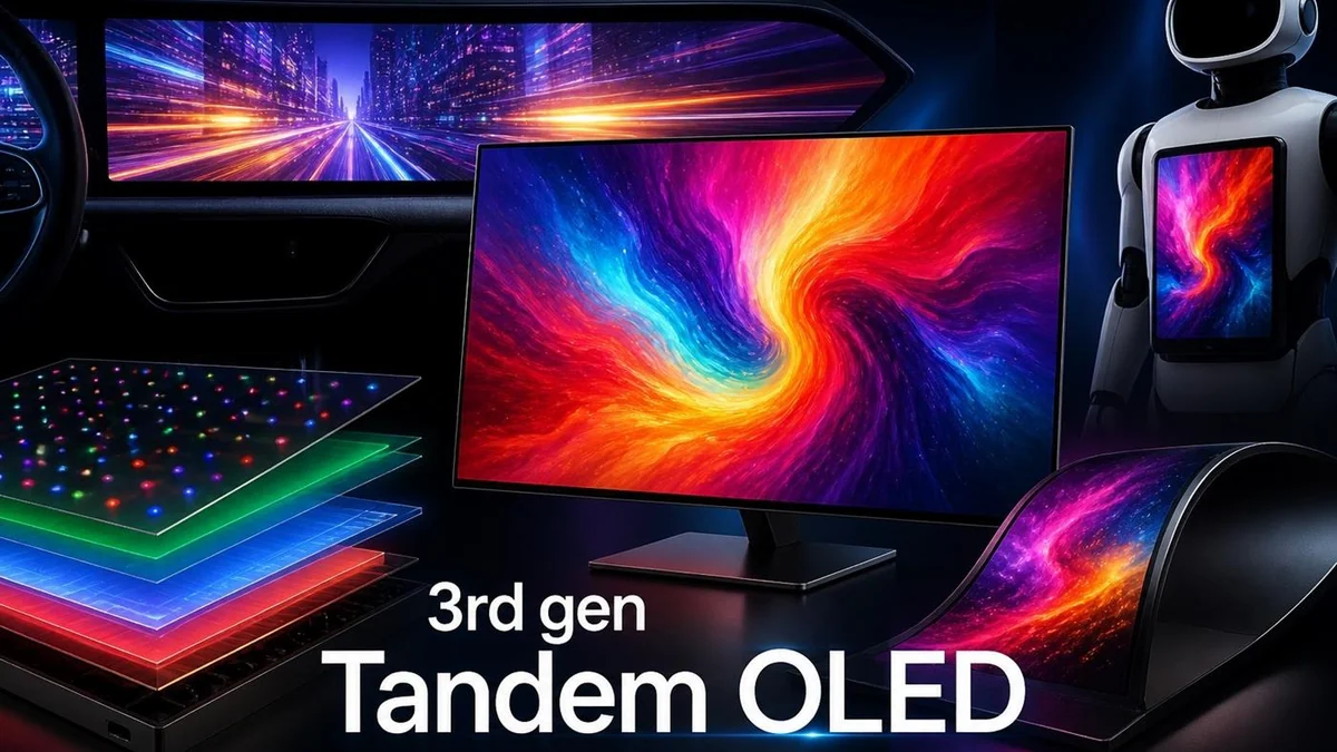 LG Tandem OLED üçüncü nesilde daha sağlam daha verimli