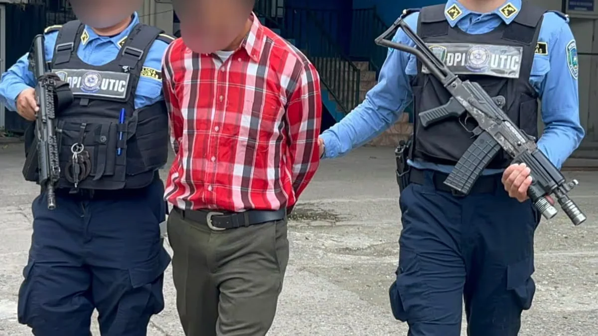 Capturan a pastor evangélico acusado presuntamente de delitos sexuales contra una menor Honduras