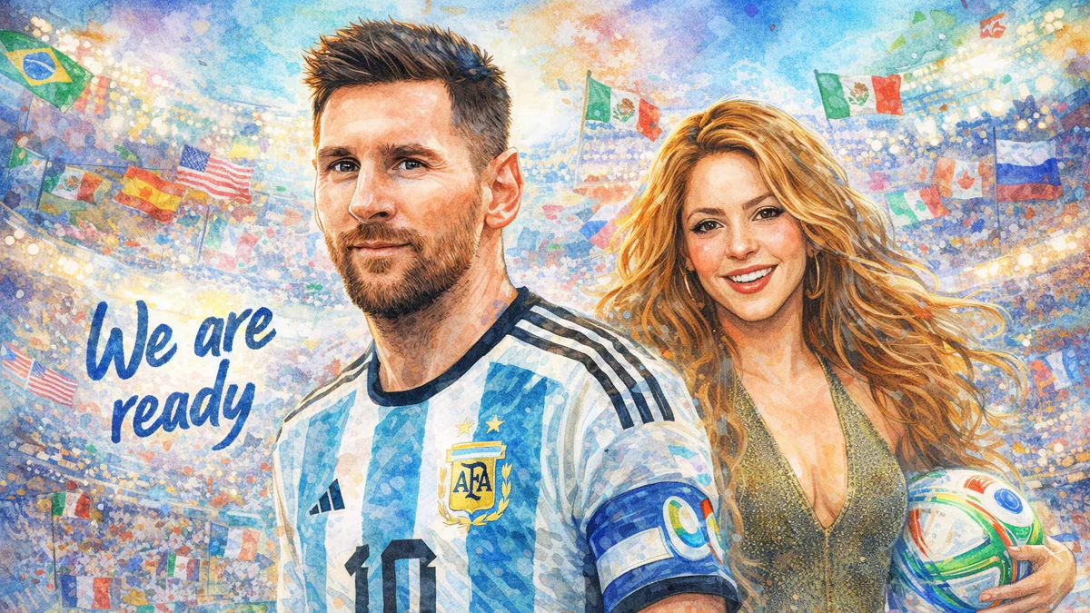 Shakira felicitó a España por su triunfo en el Mundial 2026, pero calificó a Lionel Messi como “el más grande”