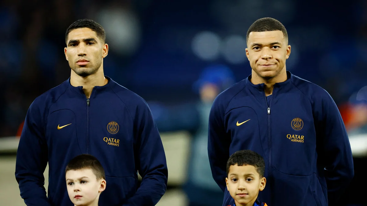 Mbappé y Hakimi: de jugar partidas en PlayStation a enfrentarse en el Mundial de fútbol 2026