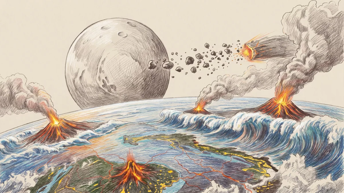 Un físico cree que el paso de planetas errantes cerca de la Tierra podría haber causado extinciones masivas
