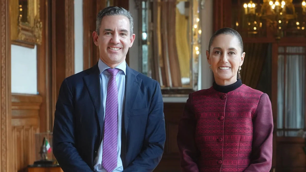Sheinbaum recibe al fundador de Nubank, el banco invertirá 4.200 millones de dólares en México