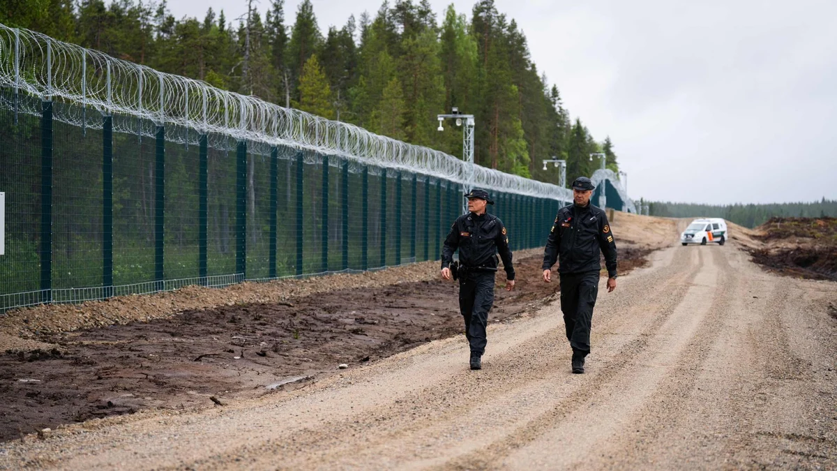 Was unternimmt das russische Militär im Grenzgebiet zu Finnland?