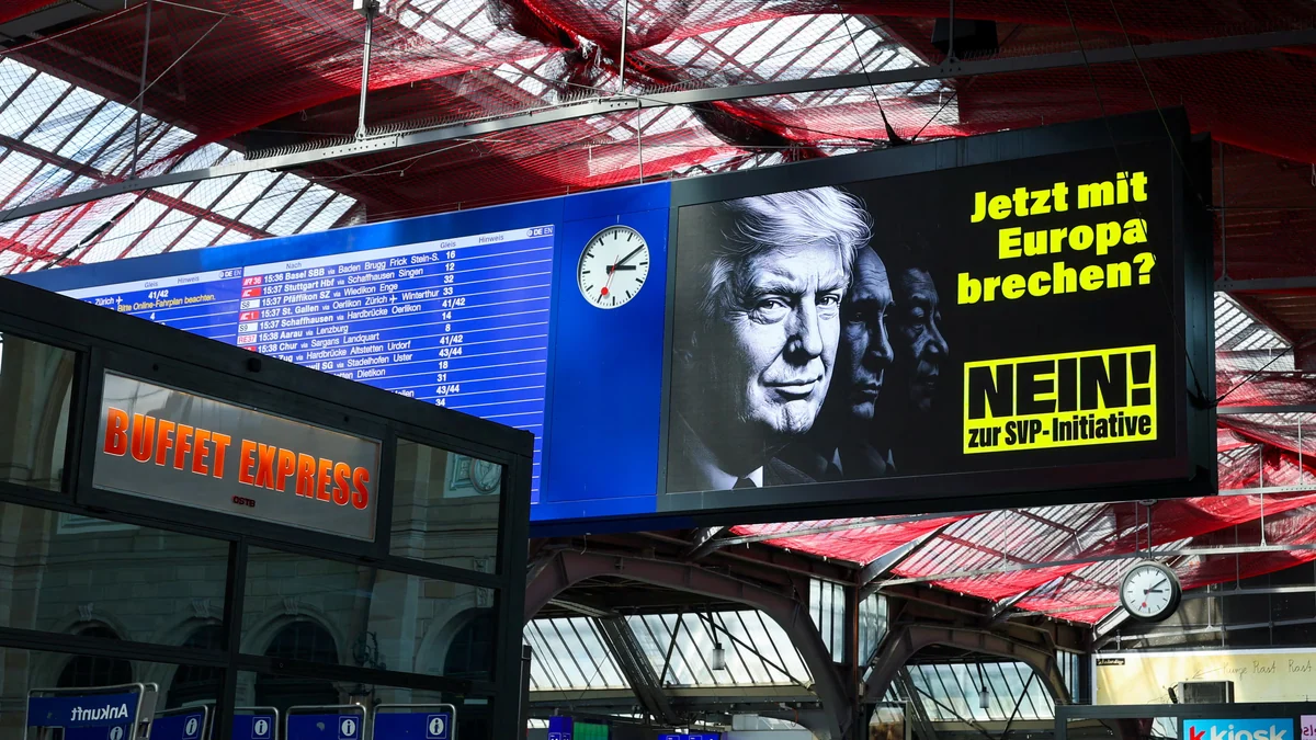 Limitar la población a 10 millones, el experimento que propone la derecha populista de Suiza contra la inmigración