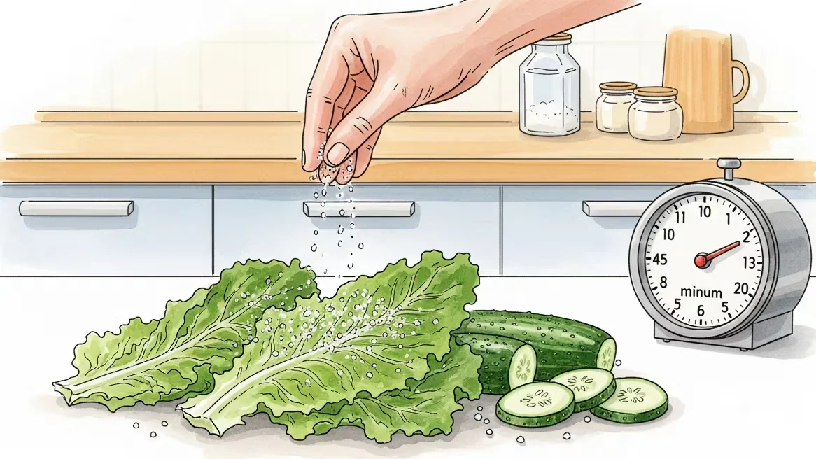 El truco de cocina que devuelve la vida a las verduras marchitas