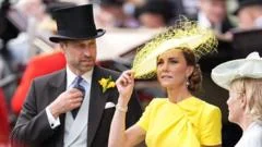 Prince and Princess join Royal Ascot racegoers