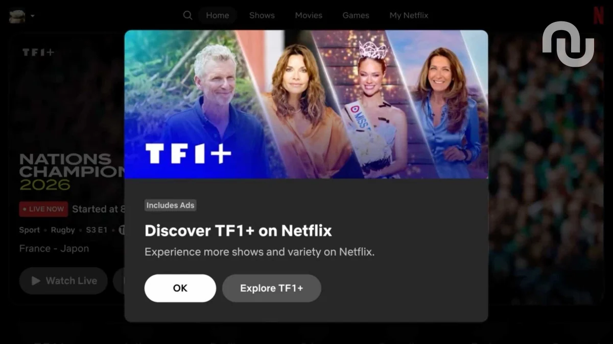 TF1 débarque dans Netflix : le replay et les chaînes en direct s’invitent au milieu de vos séries (avec de la pub)