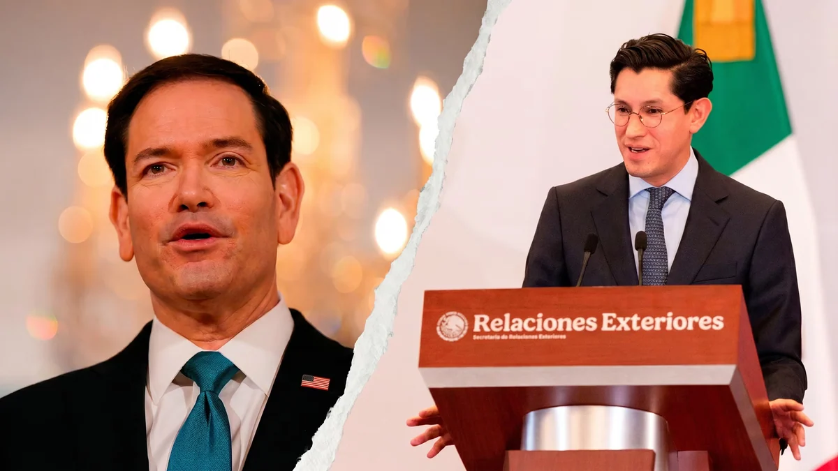 Roberto Velasco y Marco Rubio refuerzan cooperación México–EEUU en seguridad, migración y comercio durante llamada telefónica
