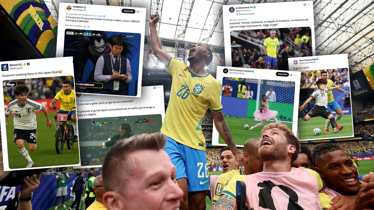 Los mejores memes de la sufrida victoria de Brasil ante Japón en el Mundial: de los Súper Campeones al partido de Casemiro