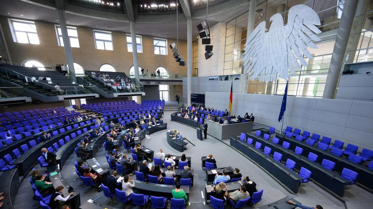 Aktuelle Stunde: Streit über Rentenreform im Bundestag