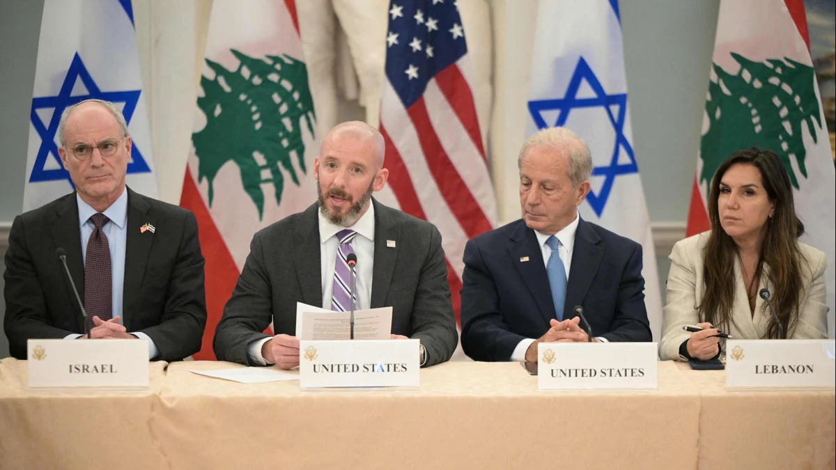 Gespräche in Washington: Israel und Libanon wollen Waffenruhe umsetzen