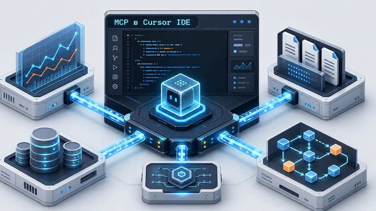 MCP в Cursor IDE: подключаем AI-агенту внешние данные без возни с API