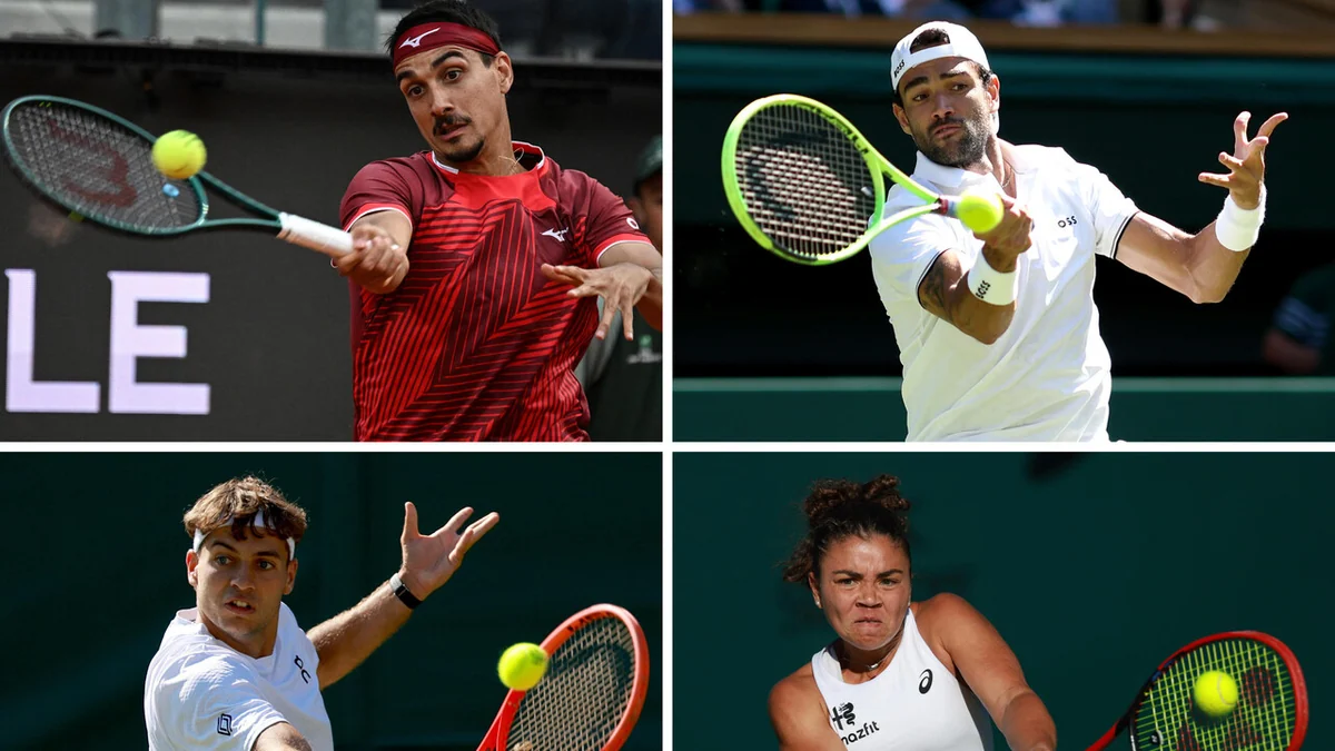 Italia protagonista a Wimbledon, Berrettini guida il poker azzurro