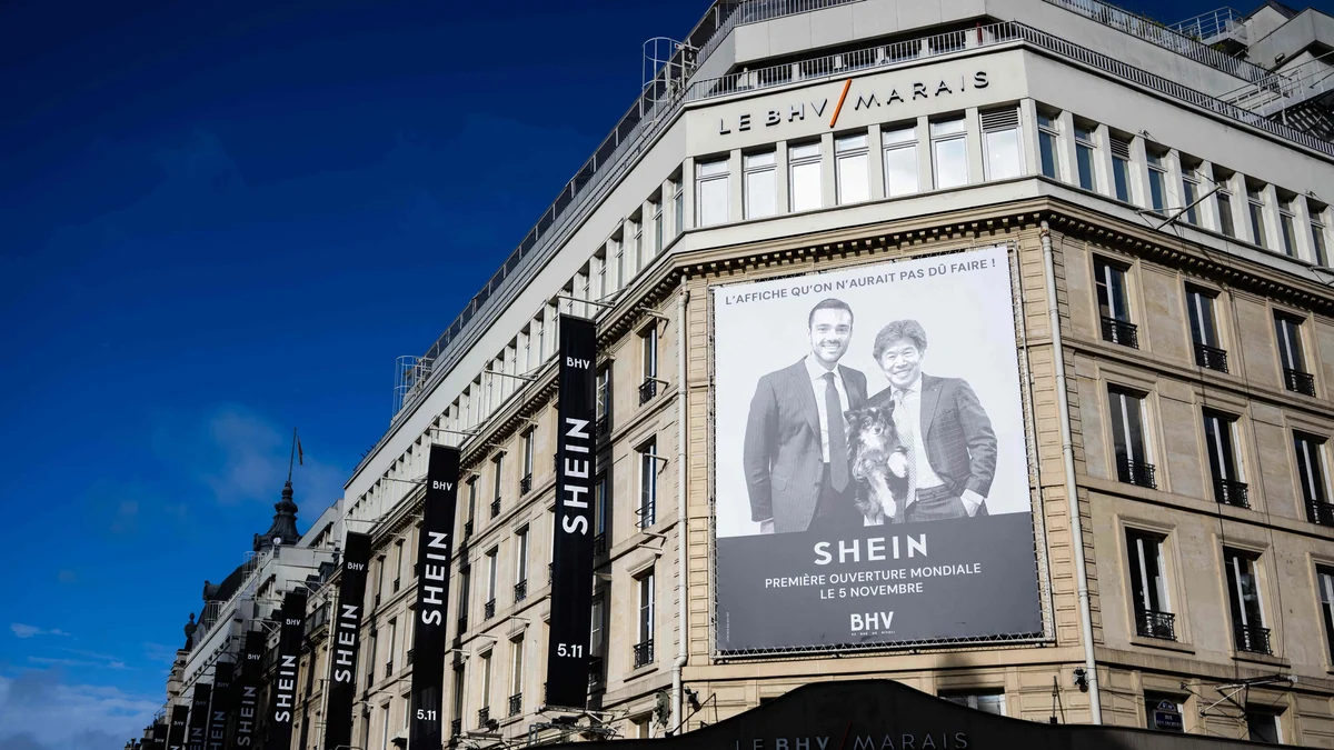 Cierra la primera tienda física de Shein que se abrió en París: "Fue un error estratégico"