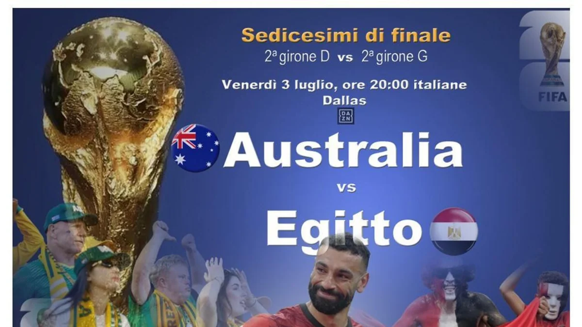 Mondiali 2026, Australia-Egitto in campo