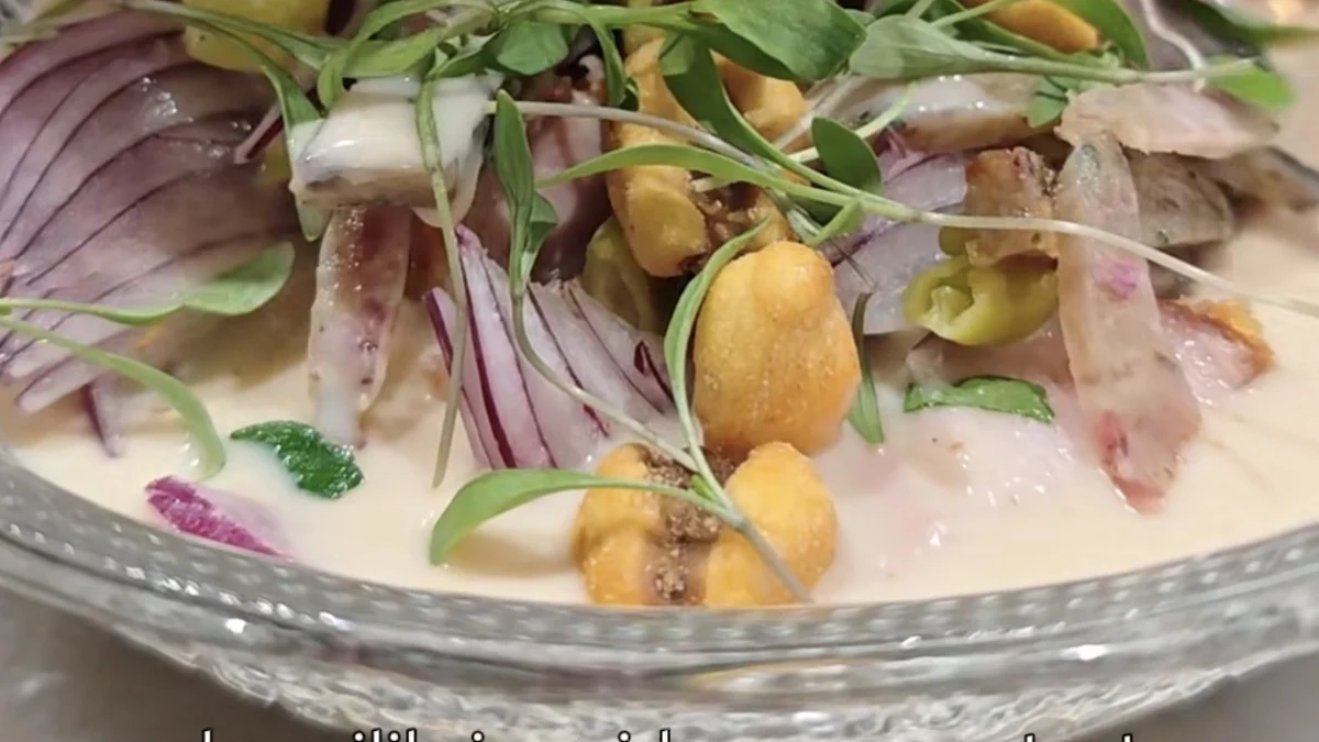 Poncio, ceviche de torrezno Michelin para Letizia en el barrio del Niño Jesús
