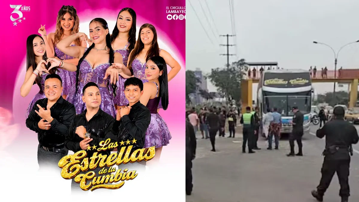 Integrantes de ‘Las Estrellas de la Cumbia’ relatan momentos de terror tras ataque a bus: “Nos tiramos al piso”