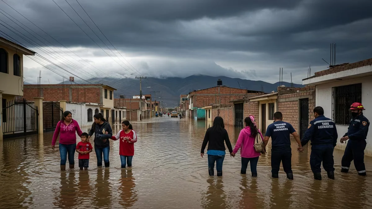Más de 9 millones de peruanos en riesgo muy alto por inundaciones y deslizamientos ante el fenómeno El Niño