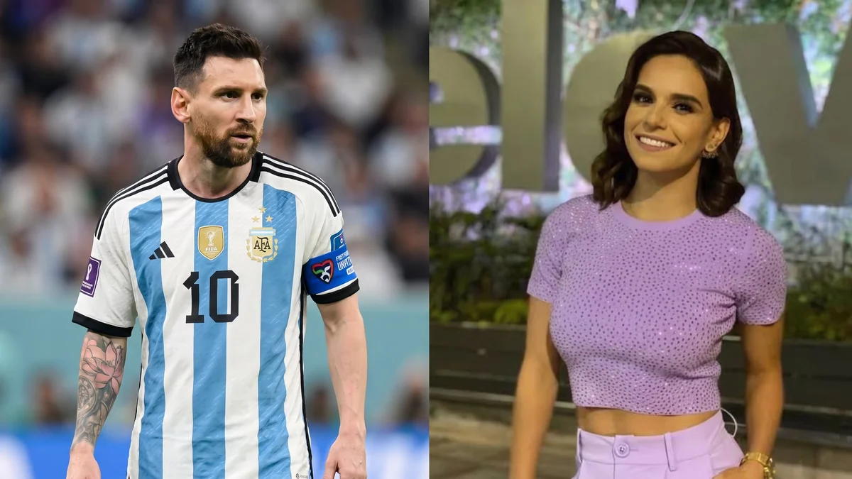 Lionel Messi y Tania Rincón protagonizan momento viral, ¿Le hizo el feo el argentino?